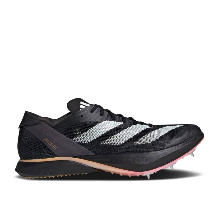アディダス Adidas 【 Adizero Avanti \u00272024 Athlete Pack\u0027 Men Core Black/Zero Metallic/Spark 】 アディゼロ アバンティ・アヴァンティ メンズ 中核グループ 黒いこと 黒いこと 皆無
