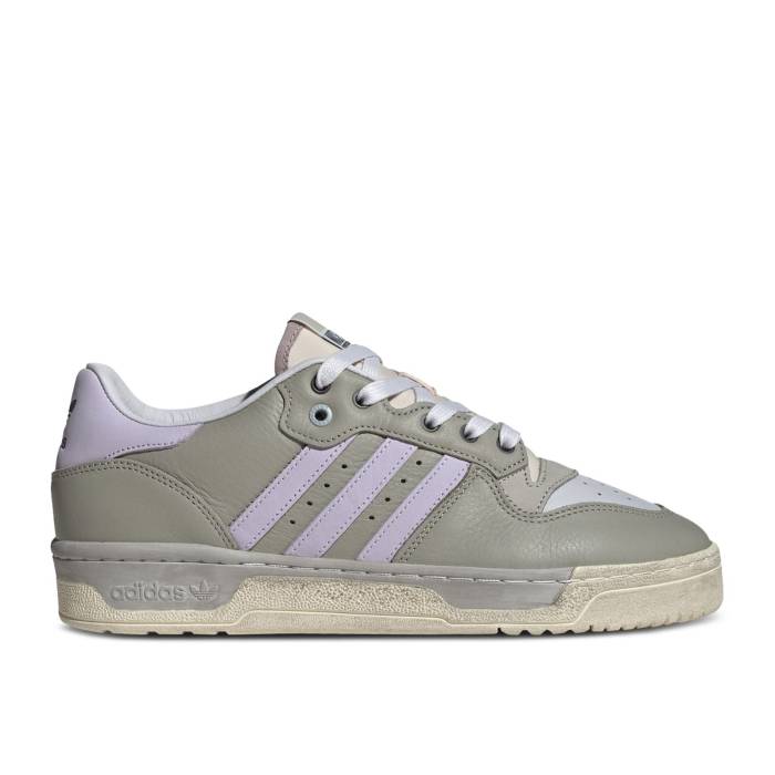 アディダス Adidas 【 Nice Kicks X Rivalry Low \u0027Dash Grey\u0027 Men Grey Two/Dash Grey/Cream White 】 メンズ 薄墨色 薄墨色 皮膚軟化剤 白いこと 白いこと メンズ靴-スニーカー-靴