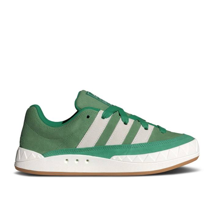 アディダス Adidas 【 Adimatic \u0027Preloved Green\u0027 Men Preloved Green/Core White/Semi Court Green 】 メンズ green 緑・緑であること 中核グループ 白いこと 白いこと 厚地の外套