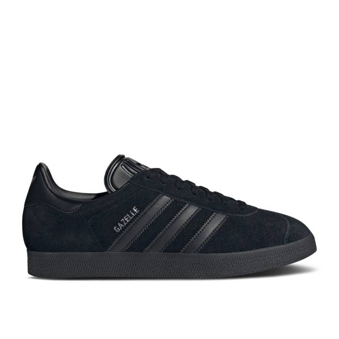 アディダス Adidas 【 All Blacks X Gazelle '25Th Anniversary' Men All Black/All Black/Silver Metallic 】 ガゼル メンズ 黒色 ブラック Silver 銀色・シルバー｜スニケス
