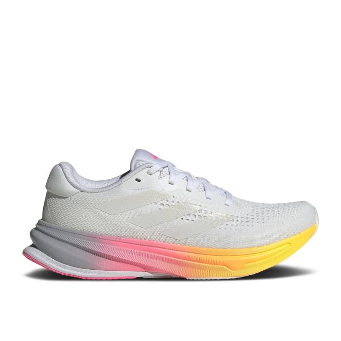 アディダス Adidas 【 Wmns Supernova Rise \u0027White Crystal Lucid Pink\u0027 Women Cloud White/Crystal White/Lucid Pink 】 スーパーノバ・ノヴァ ライズ レディース 白いこと 白いこと pink サクラ色