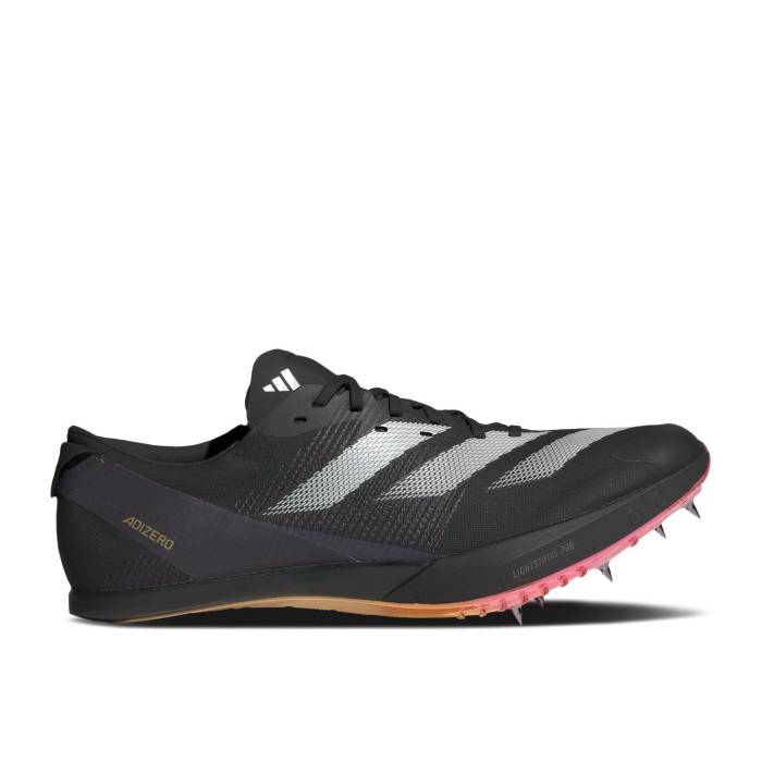 アディダス Adidas 【 Adizero Finesse Spikes '2024 Athlete Pack' Men Core Black/Zero Metallic/Spark 】 アディゼロ メンズ コア 黒色 ブラック ゼロ