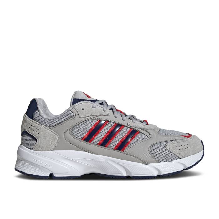 アディダス Adidas 【 Crazychaos 2000 \u0027Grey Navy Red\u0027 Men Grey Two/Team Navy Blue/Grey One 】 紺色 米国海軍 メンズ 薄墨色 薄墨色 Team 野球クラブ 紺色 米国海軍 青み 青色