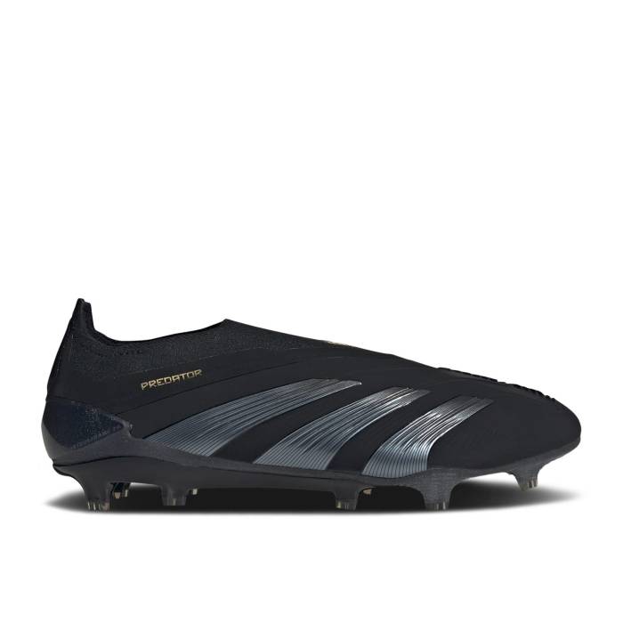 アディダス Adidas 【 Predator Elite Laceless Fg \u0027Dark Spark Pack\u0027 Men Core Black/Carbon/Gold Metallic 】 プレデター エリート メンズ 中核グループ 黒いこと 黒いこと 炭素 ゴールド 靴-メンズ靴-スニーカー