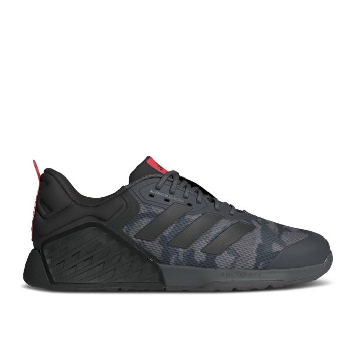 アディダス Adidas 【 Dropset 3 Gfx \u0027Grey Black Camo\u0027 Men Grey Five/Core Black/Bright Red 】 黒いこと 黒いこと メンズ 薄墨色 薄墨色 中核グループ 黒いこと 黒いこと Red 赤・赤いこと