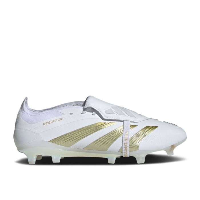 アディダス Adidas 【 Predator Elite Foldover Tongue Fg \u0027Dayspark Pack\u0027 Men Cloud White/Gold Metallic/Cloud White 】 プレデター エリート メンズ 白いこと 白いこと ゴールド