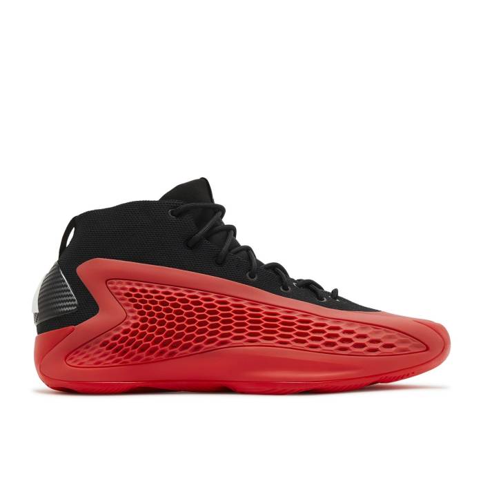 アディダス Adidas 【 Ae 1 \u0027Pure Ruby\u0027 Men Core Black/Red/Cloud White 】 メンズ 中核グループ 黒いこと 黒いこと Red 赤・赤いこと 白いこと 白いこと メンズ靴-スニーカー-靴
