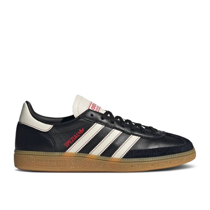アディダス Adidas 【 Handball Spezial \u0027Black Off White Red\u0027 Men Core Black/Off White/Gum 3 】 ハンドボール スペシアル 白いこと 白いこと メンズ 中核グループ 黒いこと 黒いこと 白いこと 白いこと