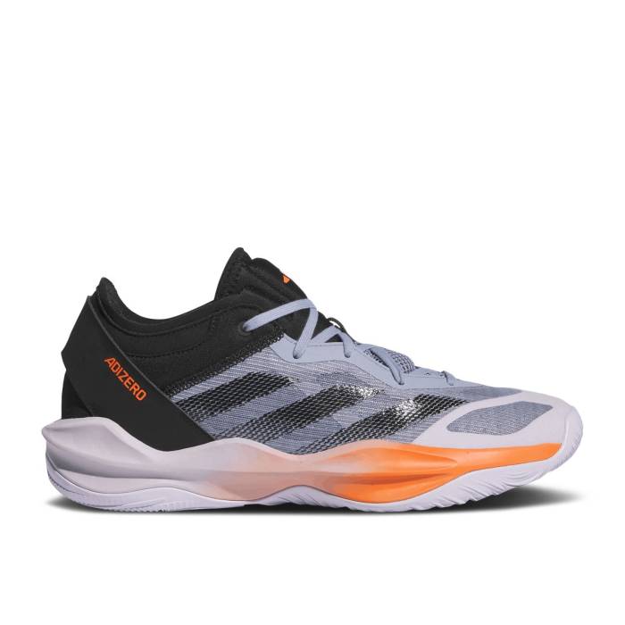 アディダス Adidas 【 Adizero Select 2.0 'Silver Violet Impact Orange' Men Silver Violet/Core Black/Impact Orange 】 アディゼロ Select セレクト 紫・バイオレット インパクト メンズ Silver 銀色・シルバー 紫・バイオ
