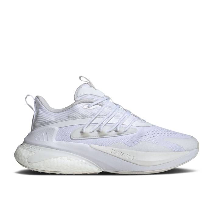 アディダス Adidas 【 Alphaboost V2 \u0027Crystal White Grey\u0027 Men Cloud White/Crystal White/Grey One 】 白いこと 白いこと メンズ 白いこと 白いこと 薄墨色 薄墨色