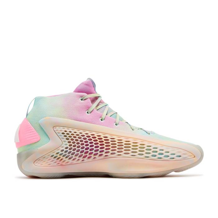 アディダス Adidas 【 Ae 1 'Cotton Candy' Men Acid Orange/Footwear White/Clear Aqua 】 靴 メンズ靴 スニーカー メンズ orange 橙・オレンジ 白色 ホワイト アクア画像