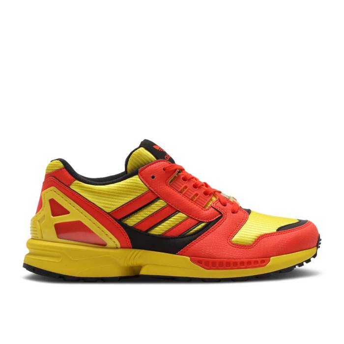 アディダス Adidas 【 Atmos X Zx 8000 \u0027G-Snk 4 - Germany\u0027 Men Yellow/Bold Orange/Core Black 】 メンズ yellow 黄味がかった・黄色 orange 橙・オレンジ色 中核グループ 黒いこと 黒いこと
