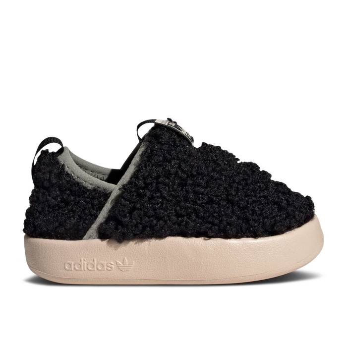 アディダス Adidas 【 Puffylette 360 I \u0027Black Crystal Sand\u0027 Infant Core Black/Crystal Sand/Silver Pebble 】 もの言う花 中核グループ 黒いこと 黒いこと 砂色・砂子 Silver しろがね色・しろがね色