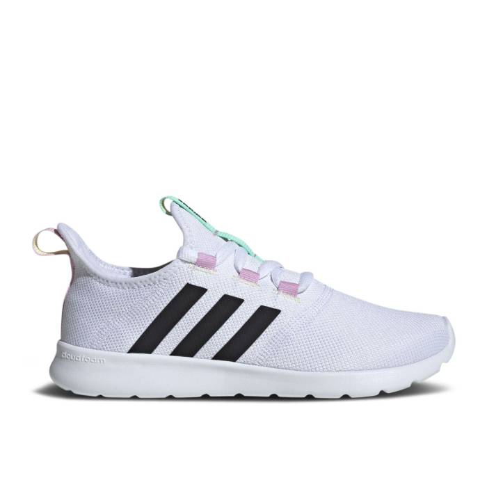 アディダス Adidas 【 Wmns Cloudfoam Pure 2.0 'White Black Pulse Mint' Women Cloud White/Core Black/Pulse Mint 】 ピュア 黒色 ブラック レディース 白色 ホワイト コア 黒色 ブラック
