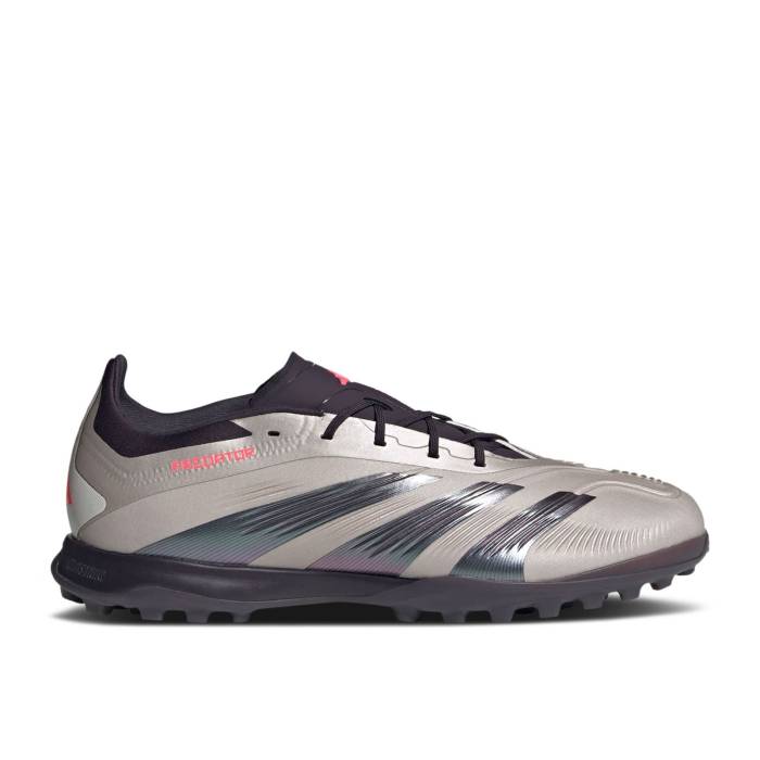 アディダス Adidas 【 Predator 24 Elite Tf \u0027Vivid Horizon Pack\u0027 Men Platinum Metallic/Aurora Black/Turbo 】 プレデター エリート メンズ Platinum プラチナム 黒いこと 黒いこと ターボ