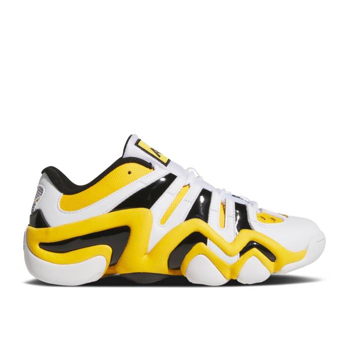 アディダス Adidas 【 Crazy 8 Low 'Hbcu Pack - Alabama State' Men Cloud White/Goldenrod/Core Black 】 クレイジー アラバマ メンズ 白色 ホワイト コア 黒色 ブラック