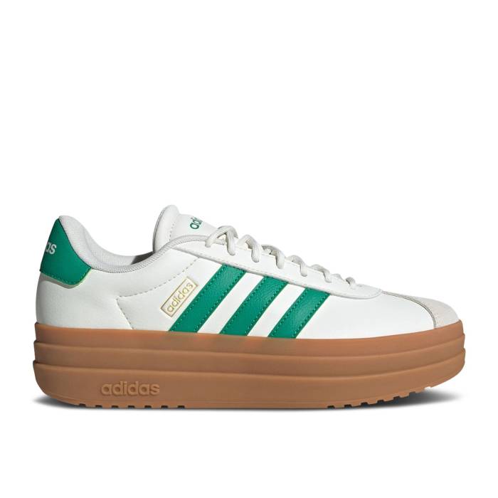 アディダス Adidas 【 Vl Court Bold White Court Green Gum Men Core White/Court Green/Gold Metallic 】 コート green 緑・グリーン メンズ コア 白色 ホワイト コート green 緑・グリーン ゴールド