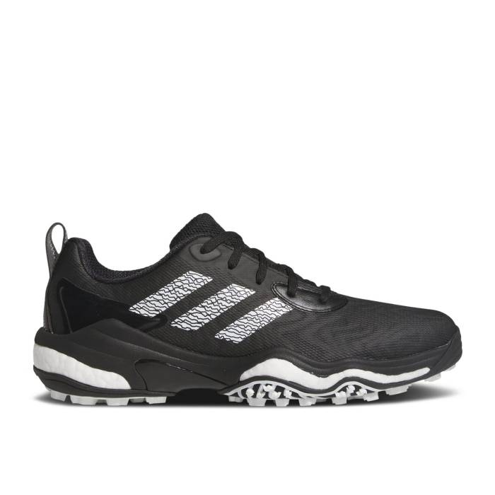 アディダス Adidas 【 Codechaos 25 Spikeless Golf \u0027Black White\u0027 Men Core Black/Cloud White/Lucid Lemon 】 golf ゴルフ メンズ 中核グループ 黒いこと 黒いこと 白いこと 白いこと