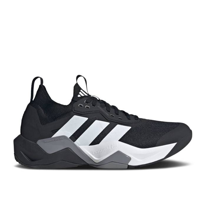 アディダス Adidas 【 Rapidmove Adv 2 'Black White Grey' Men Core Black/Cloud White/Grey 】 白色 ホワイト メンズ コア 黒色 ブラック 白色 ホワイト 灰色 グレー