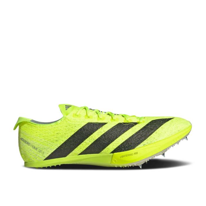 アディダス Adidas 【 Adizero Prime Sp 3 Strung \u0027Lucid Lemon Black\u0027 Men Lucid Lemon/Core Black/Halo Silver 】 アディゼロ メンズ 中核グループ 黒いこと 黒いこと Silver しろがね色・しろがね色