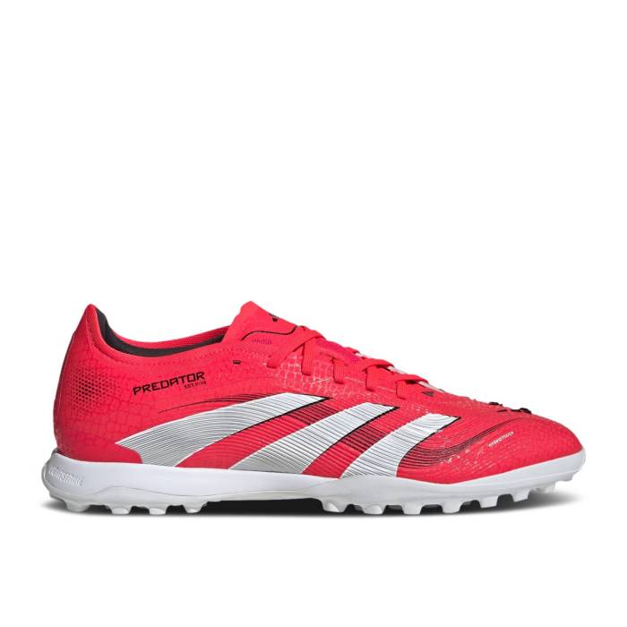 アディダス Adidas 【 Predator 24 Pro Tf Pure Victory Pack Men Lucid Red/Cloud White/Core Black 】 プレデター プロ Victory ビクトリー メンズ Red 赤・レッド 白色 ホワイト コア 黒色 ブラック
