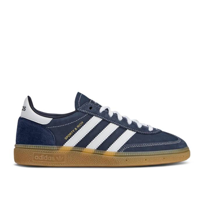 アディダス Adidas 【 Sporty \u0026 Rich X Handball Spezial \u0027Night Indigo\u0027 Men Night Indigo/Cloud White/Gum 】 ハンドボール スペシアル メンズ ナイト爵 藍色・インディゴ 白いこと 白いこと