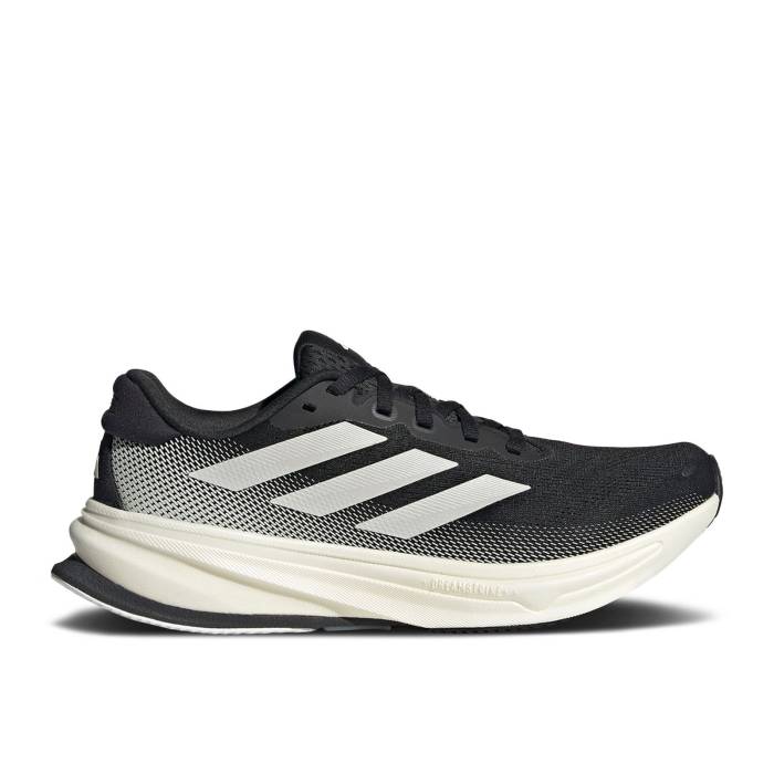 アディダス Adidas 【 Wmns Supernova Rise 2 Wide 'Black Zero Metallic' Women Core Black/Zero Metallic/Dash Grey 】 スーパーノバ・ノヴァ ライズ ゼロ レディース コア 黒色 ブラック ゼロ 灰色 グレー
