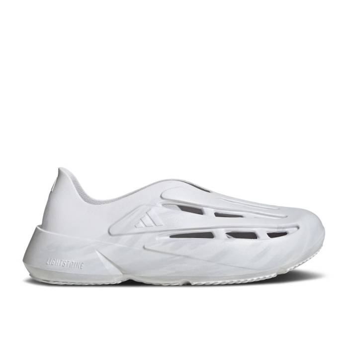 アディダス Adidas 【 Lightblaze Moc \u0027Crystal White Dash Grey\u0027 Men Crystal White/Dash Grey/Dash Grey 】 白いこと 白いこと メンズ 白いこと 白いこと 薄墨色 薄墨色