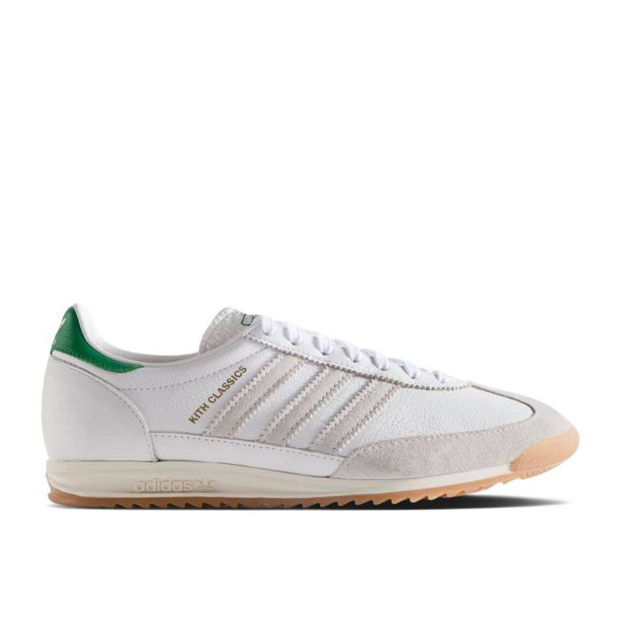 アディダス Adidas 【 Kith X Sl72 \u0027Classics Program\u0027 Men White/Green 】 メンズ 白いこと 白いこと green 緑・緑であること
