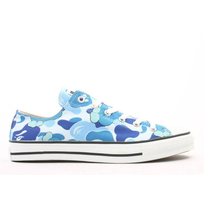 ベイプ Bape 【 Sta Fs-010 Canvas Low 'Blue' Men Blue 】 メンズ 青色 ブルー|スニケス