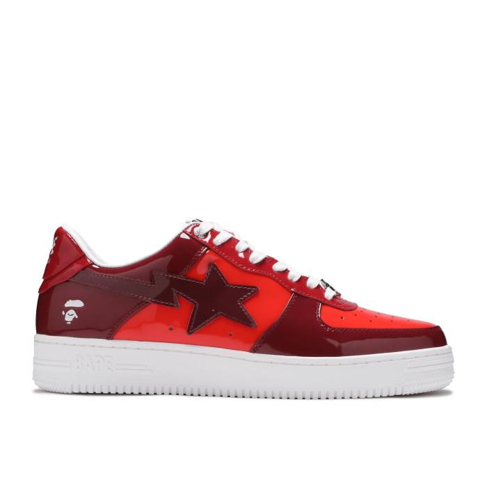 ベイプ Bape 【 Sta Low M1 'Color Camo Combo - Red' Men Red 】 カモ柄 メンズ Red 赤・レッド