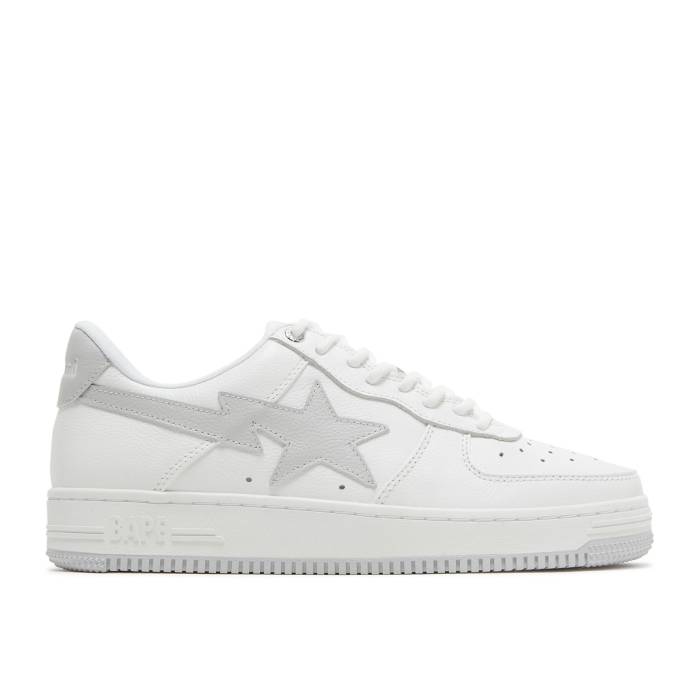 ベイプ Bape 【 Jjjjound X Sta White Men White/Grey 】 メンズ 白色 ホワイト 灰色 グレー