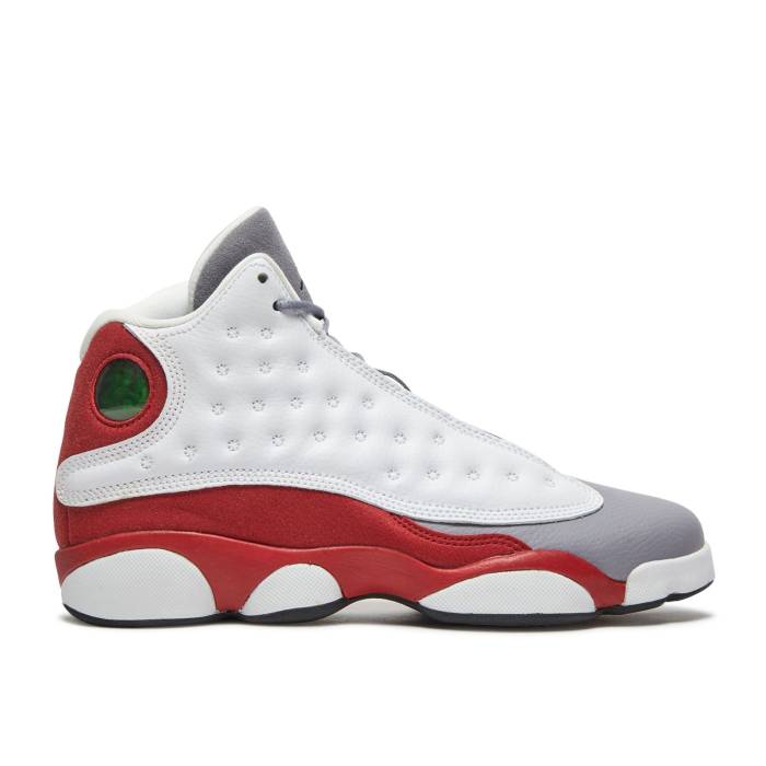 ナイキ エアジョーダン Air Jordan 【 Jordan 13 Retro ガウス \u0027Grey Toe\u0027 2014 Youth White/Black/True Red/Cement Grey 】 13 サー青少年 レトロ 御坊っちゃん キッズ 白いこと 白いこと 黒いこと 黒いこと Red 赤・赤いこと 薄墨色・シ キッズ・ベビー・マタニティ-キッズファッション