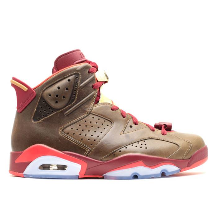 ナイキ エアジョーダン Air Jordan 【 Jordan 6 Retro \u0027Cigar\u0027 Men Raw Umber/Team Red-Metallic Gold-Challenge Red 】 レトロ メンズ Team 野球クラブ Red 赤・赤いこと