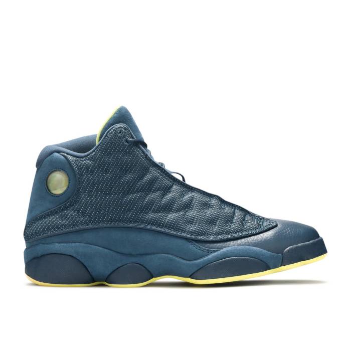 ナイキ エアジョーダン Air Jordan 【 Jordan 13 Retro \u0027Squadron Blue\u0027 Men Squadron Blue/Electric Yellow/Black 】 13 サー青二才 レトロ メンズ 青味 青味 yellow 黄味がかった・黄色 黒いこと 黒いこと