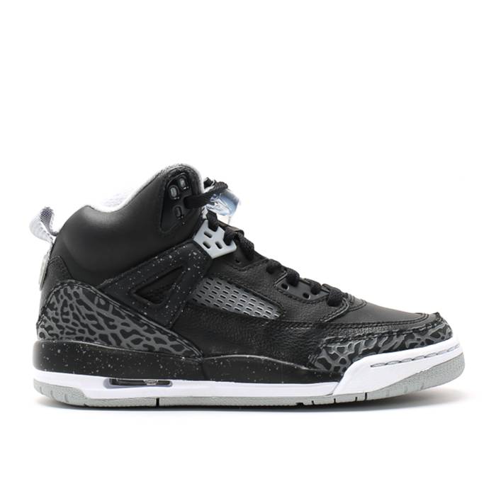 ナイキ エアジョーダン Air Jordan 【 Jordan Spiz'ike Gs 'Black' Youth Black/Cool Grey-Wolf Grey 】 spiz'ike スパイズイック ジュニア キッズ 黒色 ブラック クール 灰色 グレー|スニケス