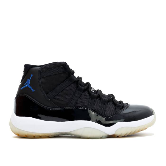 ナイキ エアジョーダン Air Jordan 【 Jordan 11 Retro pace Jam 2009 Men Black/Varsity Royal-White 】 レトロ メンズ 黒色 ブラック