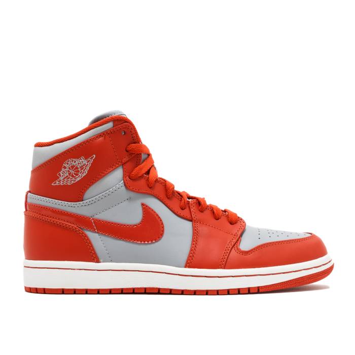 ナイキ エアジョーダン Air Jordan 【 Jordan 1 Retro High \u0027Spice\u0027 Men Wolf Grey/Spice-White 】 レトロ ご機嫌 メンズ 薄墨色 薄墨色