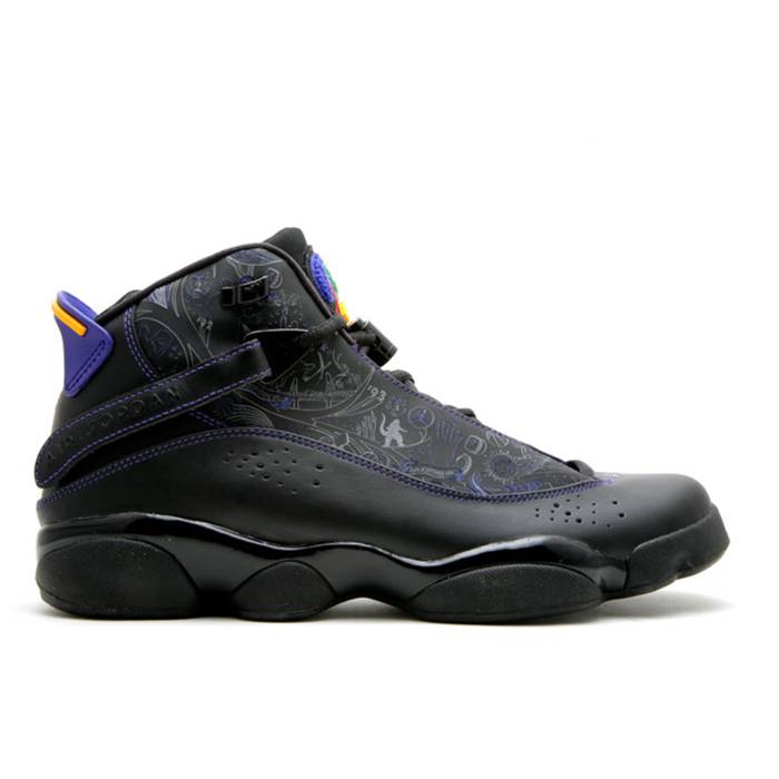 ナイキ　エアジョーダン Air Jordan 【 Jordan 6 Rings 'Six Championships' Men Black/Varsity Red-Classic Green-Varsity Purple 】 リング メンズ 黒色 ブラック Purple 紫・パープル