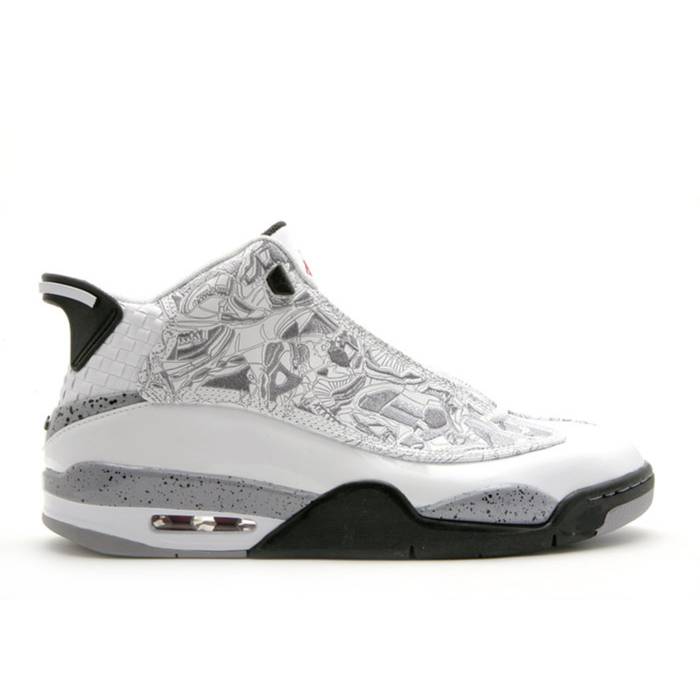 ナイキ エアジョーダン Air Jordan 【 Dub Zero \u0027White Cement\u0027 Men White/Varsity Red-Black-Cement Grey 】 絶無 メンズ 白いこと 白いこと 薄墨色 薄墨色