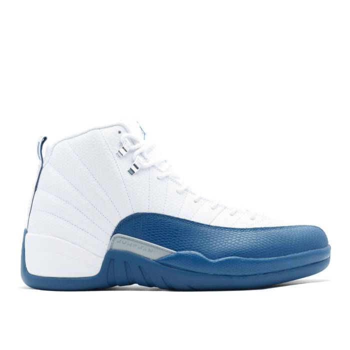 ナイキ エアジョーダン Air Jordan 【 Jordan 12 Retro \u0027French Blue\u0027 2016 Men White/French Blue 】 レトロ メンズ 白いこと 白いこと 青碧 青碧