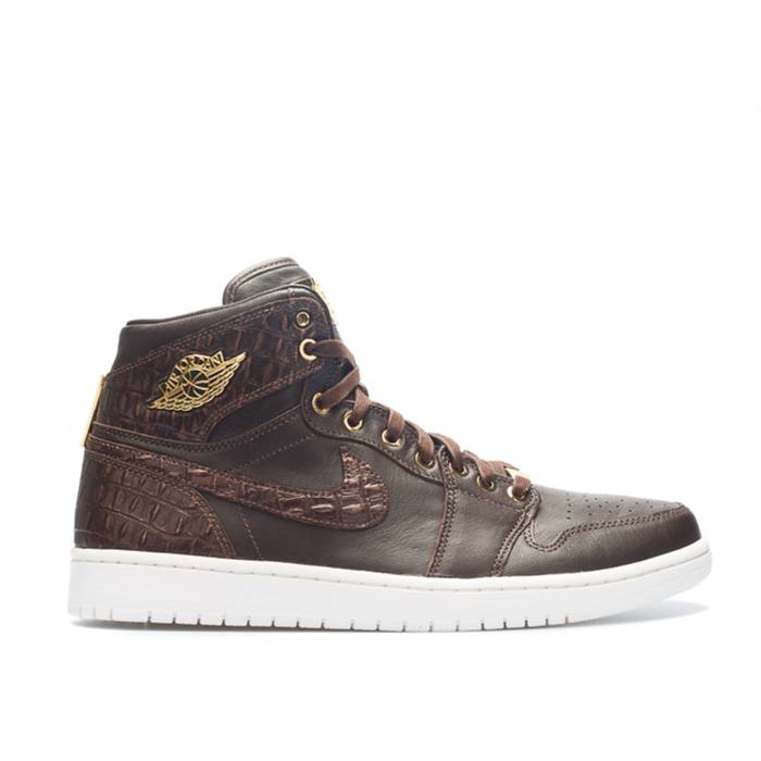 ナイキ　エアジョーダン Air Jordan 【 Jordan 1 Retro High Og Pinnacle 'Croc' Men Baroque Brown/Metallic Gold-White 】 レトロ ハイ メンズ 茶色 ブラウン 79,640円