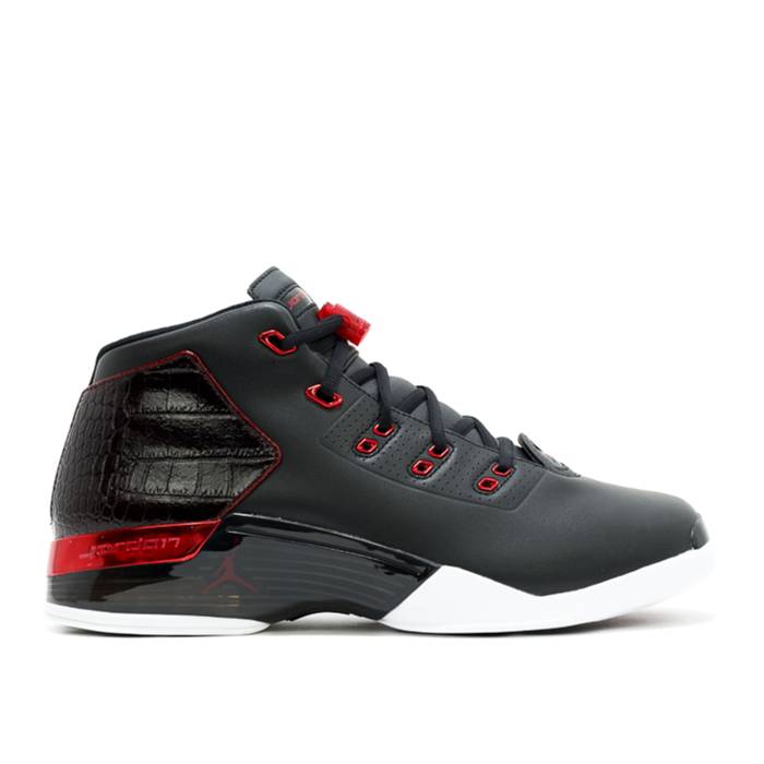 ナイキ エアジョーダン Air Jordan 【 Jordan 17+ Retro \u0027Bulls\u0027 Men Black/Gym Red/White 】 レトロ メンズ 黒いこと 黒いこと Red 赤・赤いこと 白いこと 白いこと メンズ靴-靴