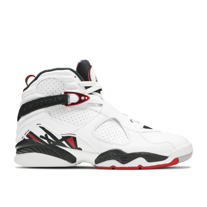 ナイキ　エアジョーダン Air Jordan 【 Jordan 8 Retro 'Alternate' Men White/Black/Red 】 レトロ メンズ 白色 ホワイト 黒色 ブラック Red 赤・レッド｜スニケス
