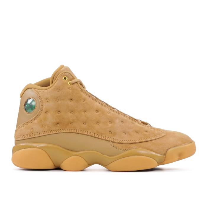 ナイキ エアジョーダン Air Jordan 【 Jordan 13 Retro \u0027Wheat\u0027 Men Elemental Gold/Baroque Brown/Gum Yellow 】 13 サー青少年 レトロ メンズ ゴールド 赤銅色 赤銅色 yellow 黄味がかった・黄色