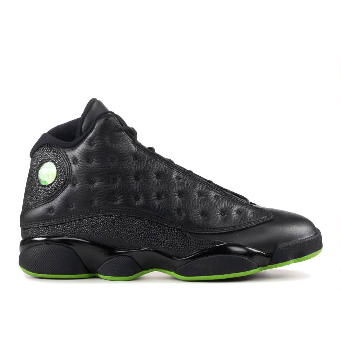 ナイキ　エアジョーダン Air Jordan 【 Jordan 13 Retro 'Altitude' 2017 Men Black/Altitude Green 】 13 サーティーン レトロ メンズ 黒色 ブラック green 緑・グリーン
