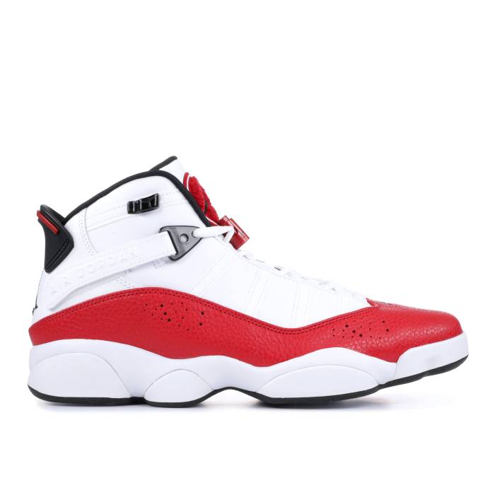 ナイキ　エアジョーダン Air Jordan 【 Jordan 6 Rings 'University Red' Men White/University Red-Black 】 リング メンズ 白色 ホワイト