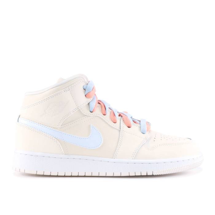 ナイキ エアジョーダン Air Jordan 【 Jordan 1 Mid Gg \u0027Phantom\u0027 Youth Phantom/Igloo/Purple Rise 】 ミッド 御坊っちゃん キッズ Purple 紫・パープル ライズ キッズファッション-スニーカー-靴