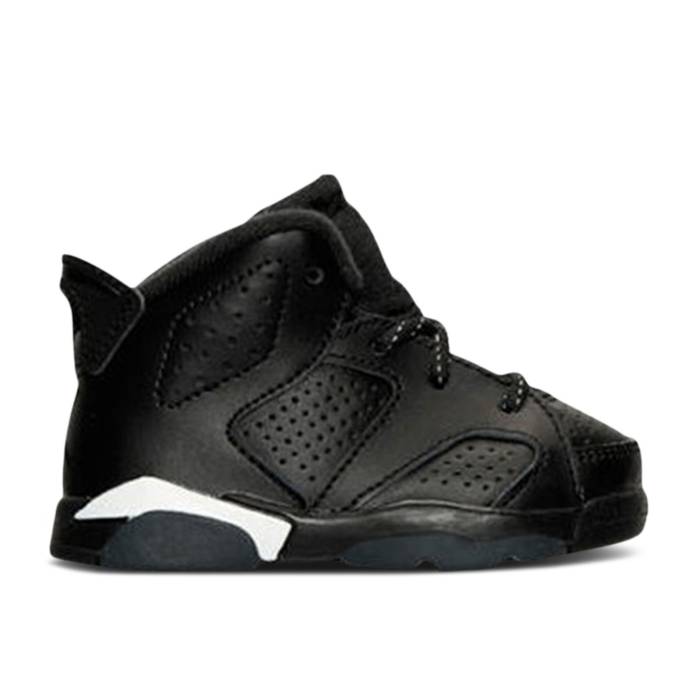 ナイキ　エアジョーダン Air Jordan 【 Jordan Retro 6 Td 'Black Cat' Infant Black/Black-White 】 レトロ キッズ ベビー マタニティ ベビーファッション 靴 スニーカー ベビー 黒色 ブラック画像