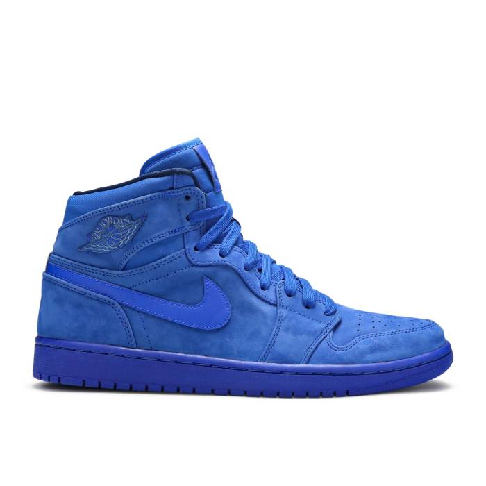 ナイキ　エアジョーダン Air Jordan 【 Wmns Jordan 1 Retro High Premium 'Blue Suede' Women Blue/Blue 】 レトロ ハイ Premium プレミアム レディース 青色 ブルー